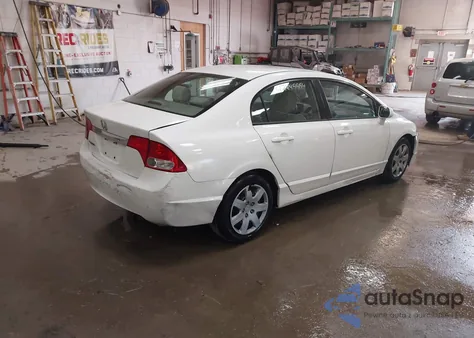 2010 Honda Civic Lx из США, поврежденный, VIN 2HGFA1F57AH512658